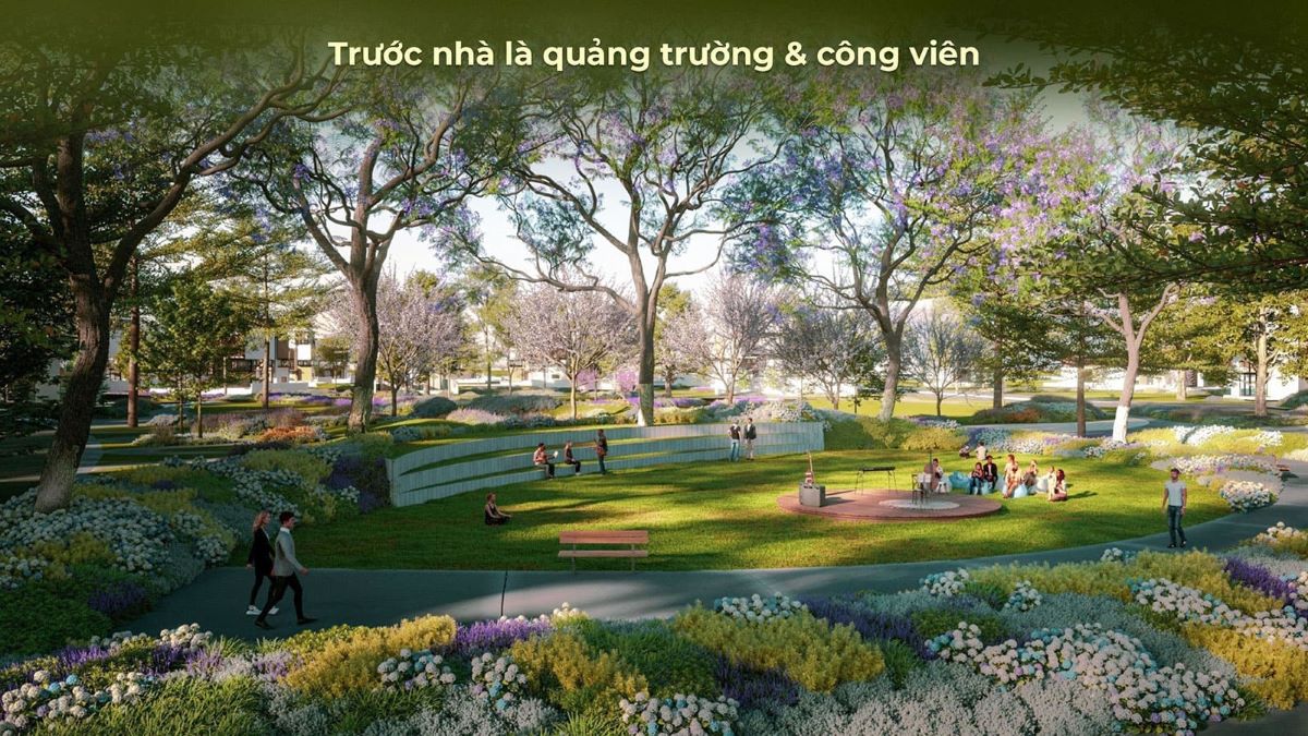 tiện ích xanh và vườn sinh thá tại eco retreat long an